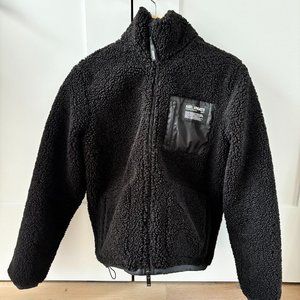 Men's Axel Arigato Billie Fleece Jacket - Black - XS